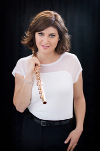 Flautist Bridget Bolliger